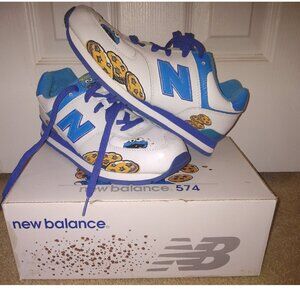 Brand New New Balance 574 Cookie Monster Kids Shoes Size: 6 1/2 M
